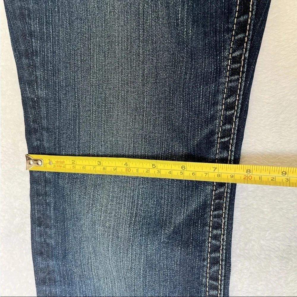 Miss Me Jeans Sz 30x32 Bootcut Sequined Dark Wash Y2K Bling Western JP5124B6 EUC - Picture 7 of 15